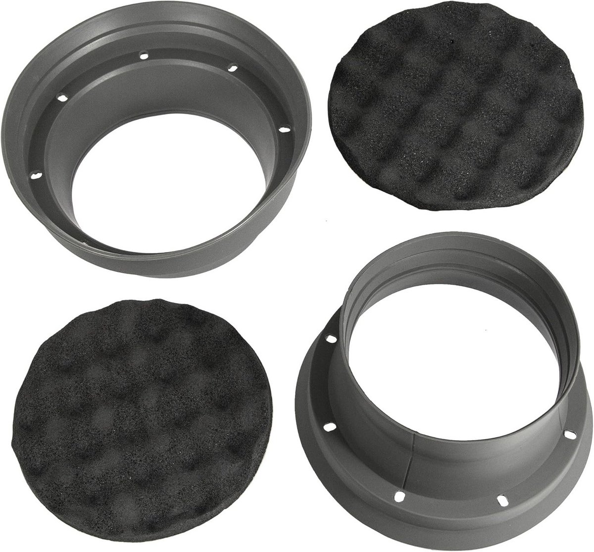 Isolatiemateriaal Luidspreker 165 mm - Siliconen Manchet met Schuim voor Betere Bas