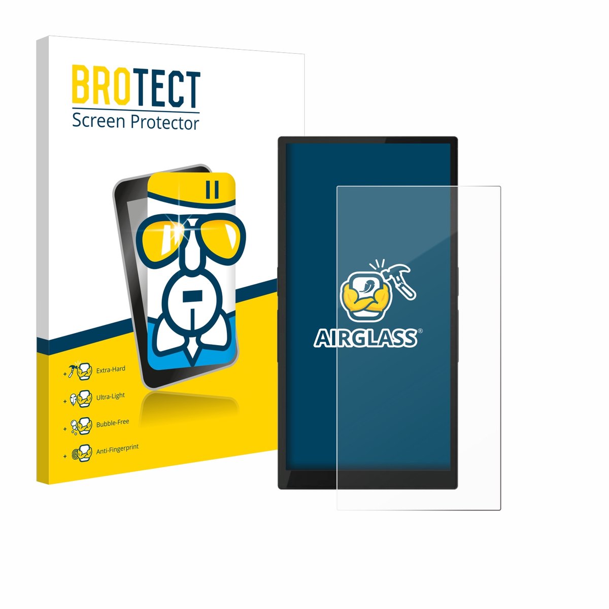 Screenprotector voor Hiby R6 Pro II (2. Gen.) Beschermglas transparant