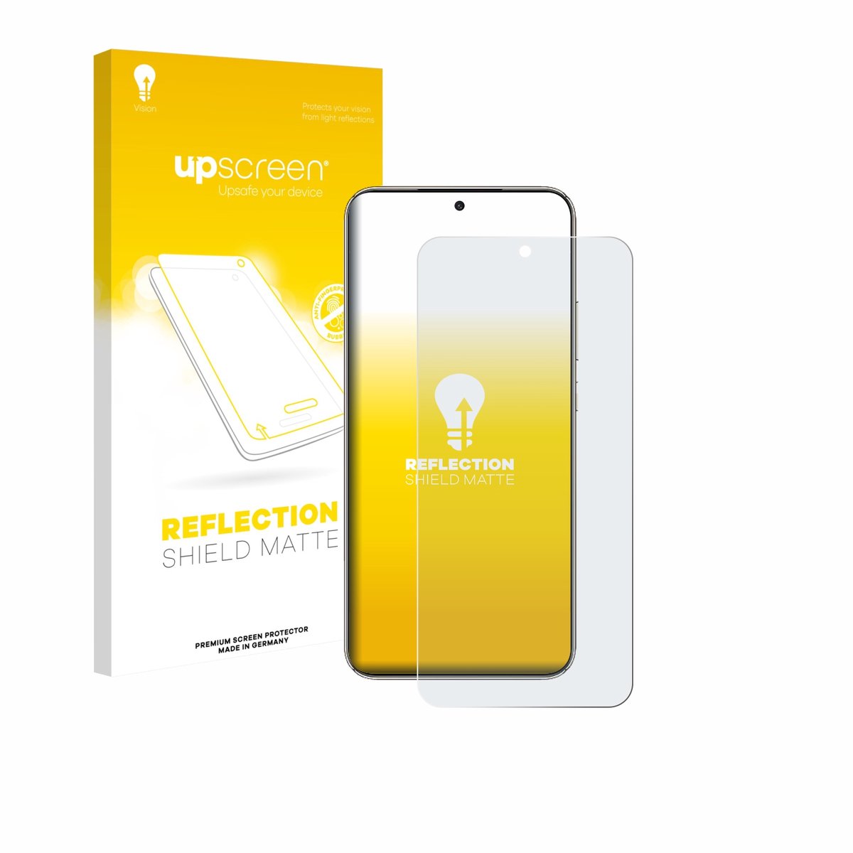 upscreen - Screenprotector voor Honor X70 - Folie Beschermfolie anti glare matte
