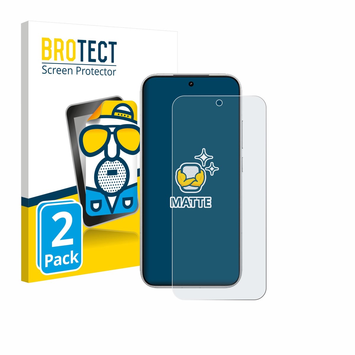 BROTECT - Screenprotector voor Xiaomi Poco F8 Pro 5G - Folie Beschermfolie matte 2 Stuks