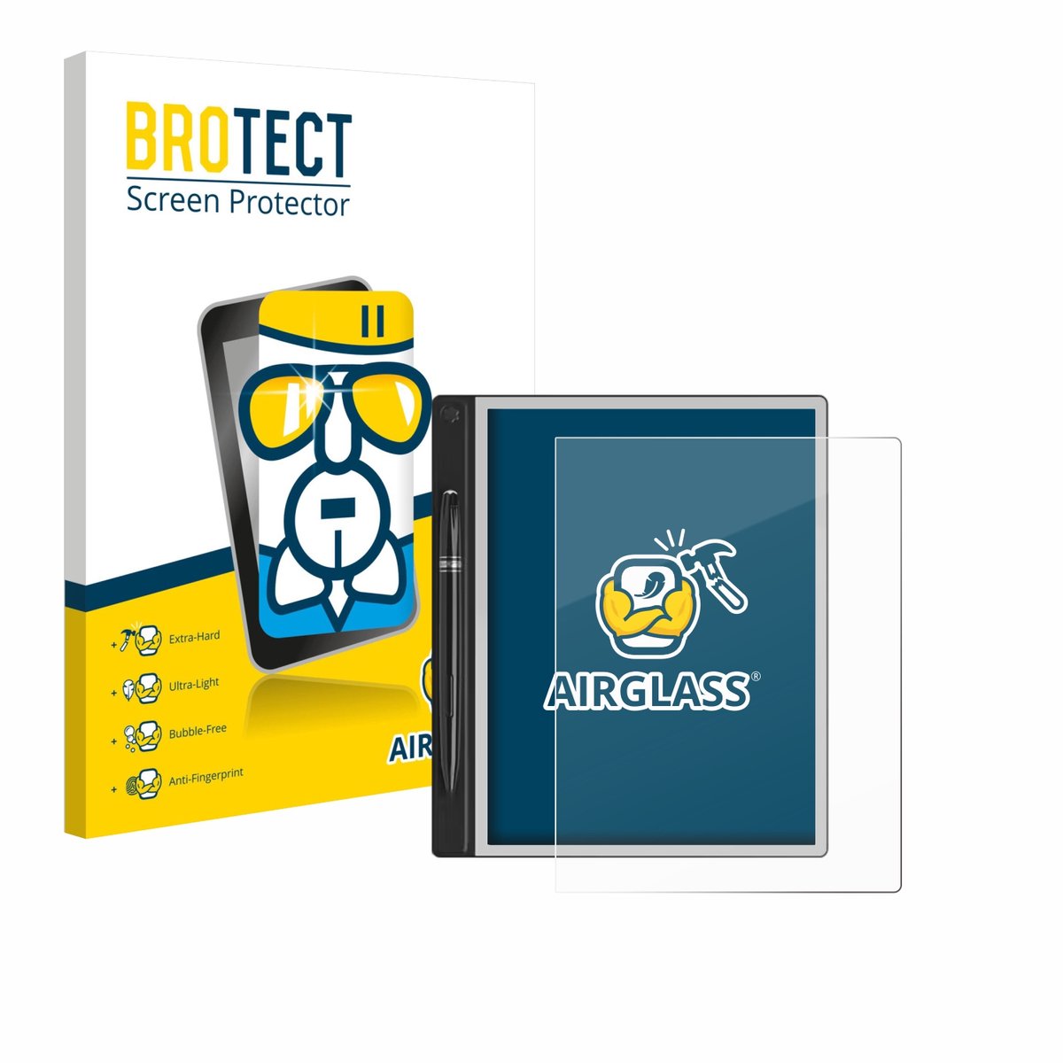 Screenprotector voor Montblanc Digital Paper Beschermglas transparant