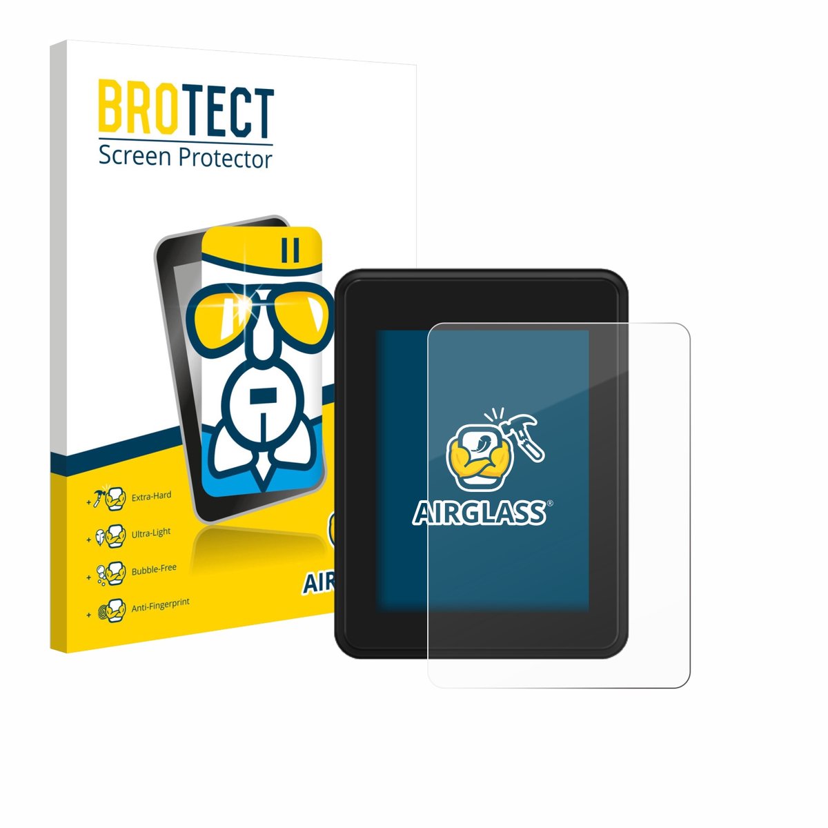 Screenprotector voor Neodrives simplyDisplay Beschermglas transparant
