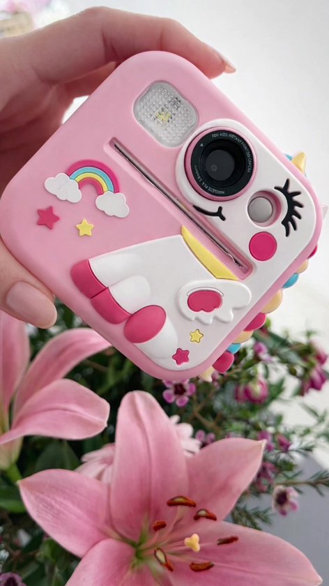 CalineGam Kids Camera Direct Printing, 3.0'' HD Screen 48MP Photo