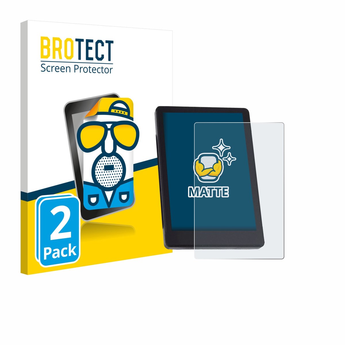 BROTECT - Screenprotector voor BMZ DS103 - Folie Beschermfolie matte 2 Stuks