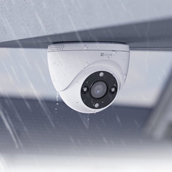 EZVIZ H4 Dome IP-beveiligingscamera Binnen & buiten 2304 x 1296 Pixels Plafond/muur van EZVIZ — afbeelding 3
