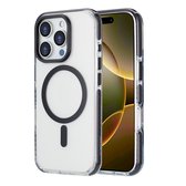 imoshion Hoesje - Geschikt voor iPhone 16 Pro - Combat geschikt voor MagSafe Backcover - Zwart