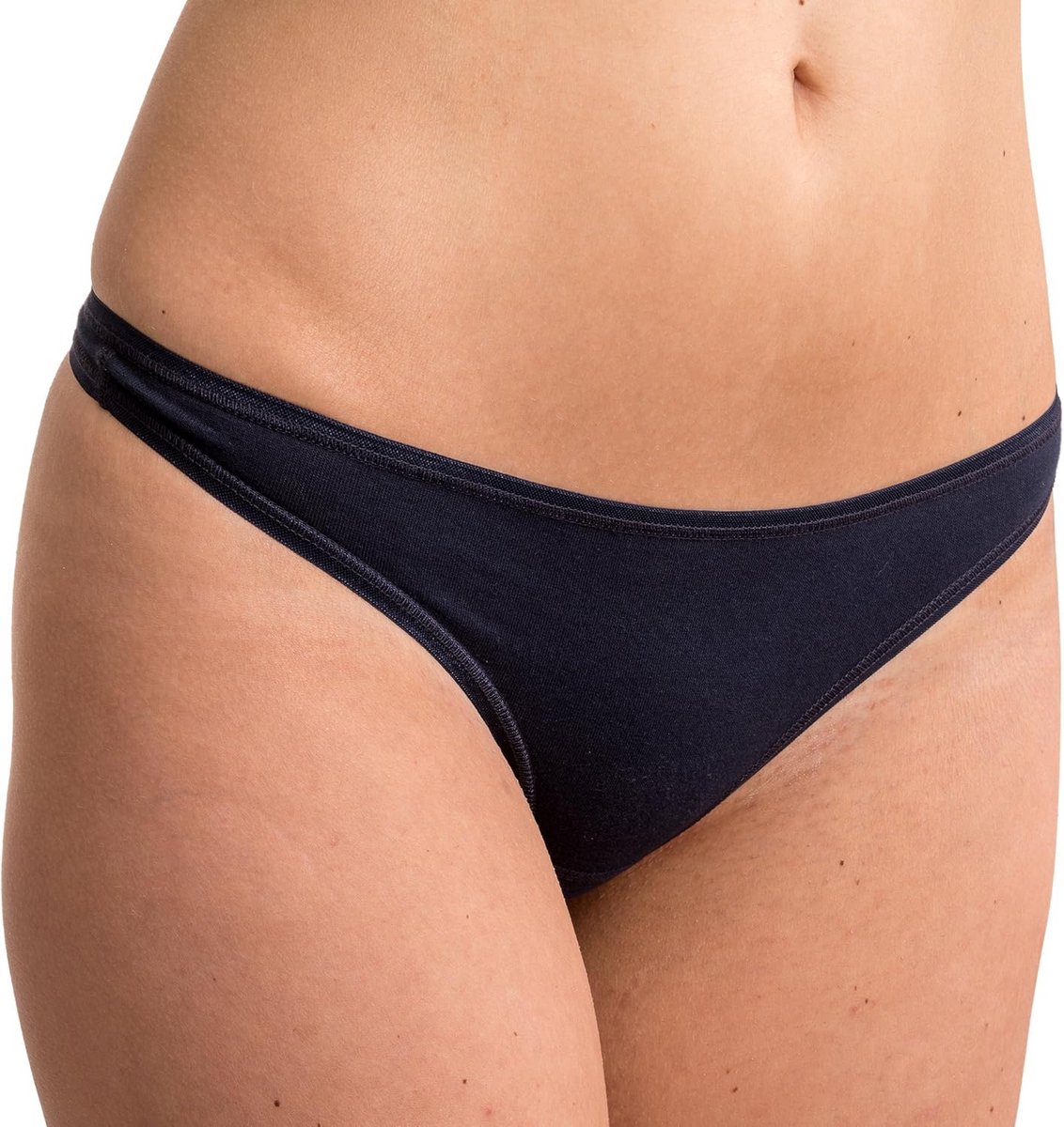 Comfortabele Katoenen Strings voor Dames met Elastan - Ideale Pasvorm