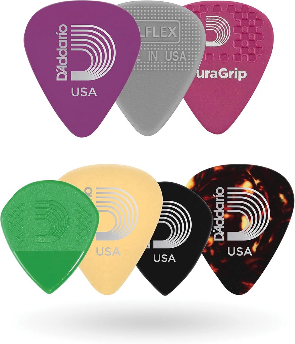 Plectrum Set 5 Stuks - Variatie Pack Slagplectrums Heavy Dikte