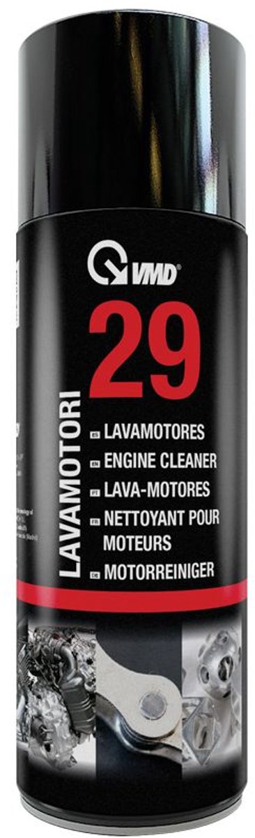 Motorreiniger Spray 400ml - Krachtige Ontvetter voor Motorblokken, Velgen & Mechanische Onderdelen | Verwijdert Olie, Vet & Teer | VMD29 [17229]