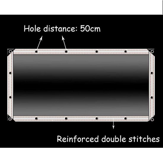 Transparant Zeil Met Ringen 2 5m X 3m Dikke PVC Afdekzeil Voor Tuin transparant-zeil-met-ringen-2-5m-x-3m-dikke-pvc-afdekzeil-voor-tuin