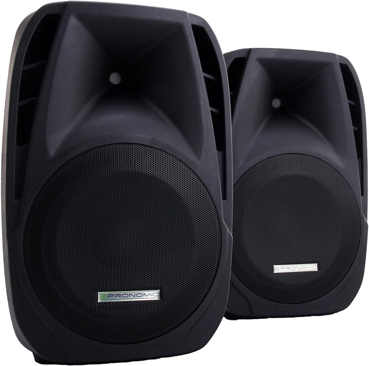 Passieve PA Luidsprekerset Voor Podium en Concerten - 190W RMS - 15 Inch Woofer - Mobiele Speaker Paar