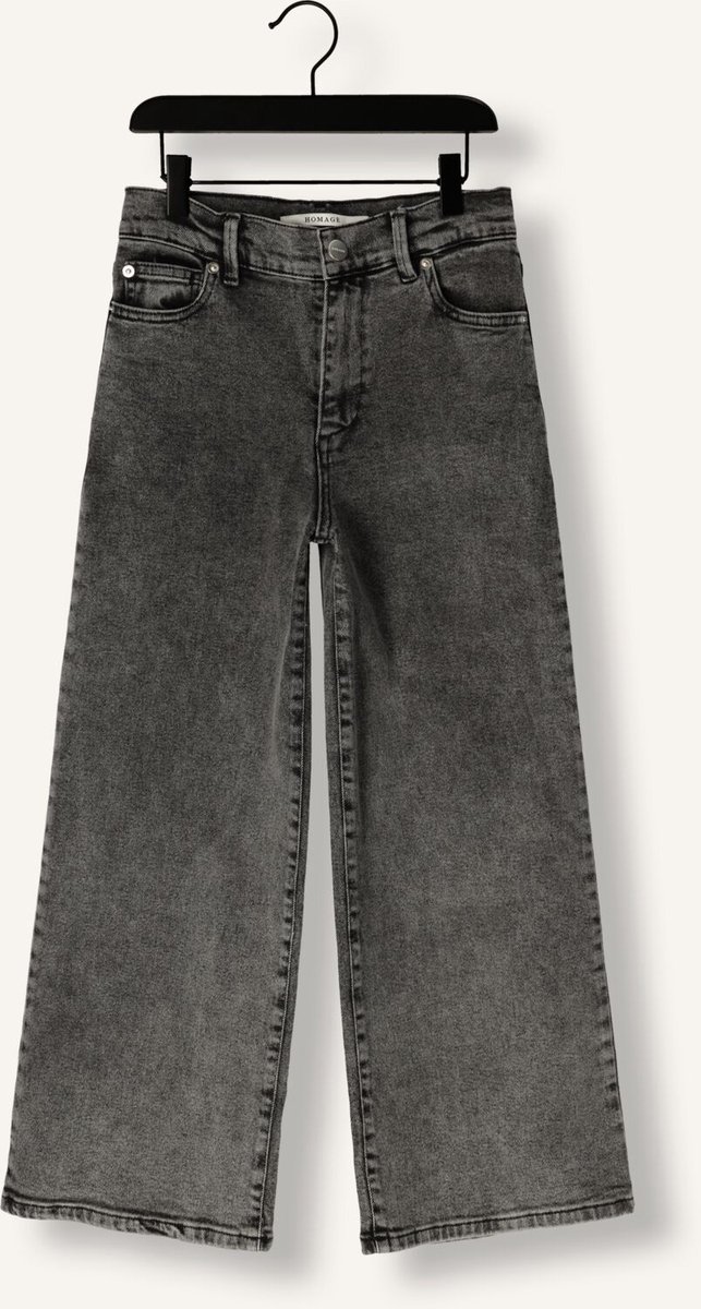 HOMAGE Rosie Jeans Meisjes - Broek - Donkergrijs - Maat 164