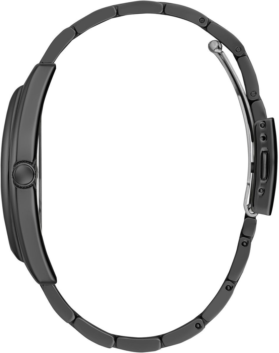 Guess Stature Quartz Analoog Horloge Zwart Behuizing: 100% Roestvrij Staal| Armband: Roestvrij Staal 40.7 mm U1396G2M, U1366G3M