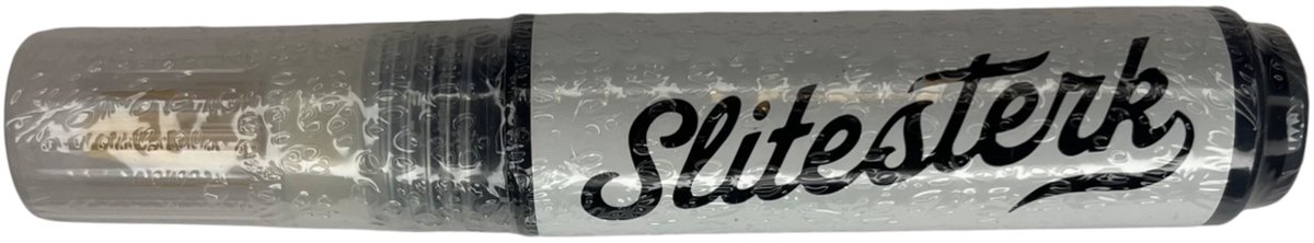 SLITESTERK Sneaker stift verf - leer verf - Zwart