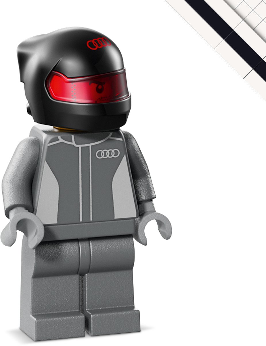 LEGO® Speed Champions Audi Revolut F1® Team R26 Racewagen - 77259 – foto 3