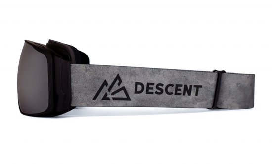 DESCENT Goggle - Skibril - The Galaxy - Moon Dust - Zilver - Skibril met magnetisch verwisselbare lens, hard case & extra lens