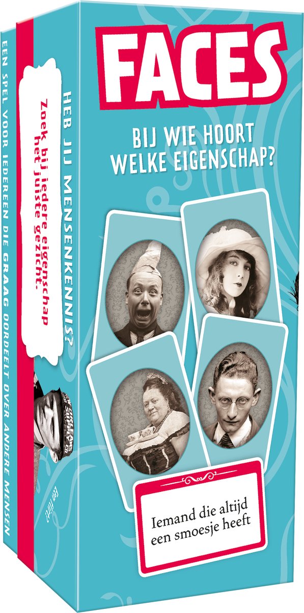 Tactic gezelschapsspel Faces (NL)