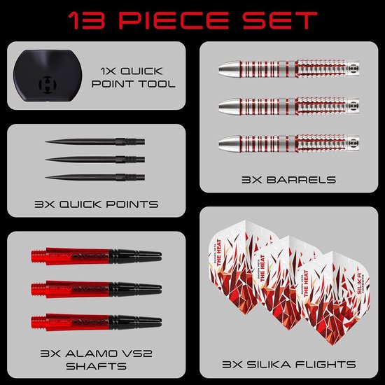 Damon Heta Series 2 90% tungsten 25Gr Quick Point van Merkloos — afbeelding 4