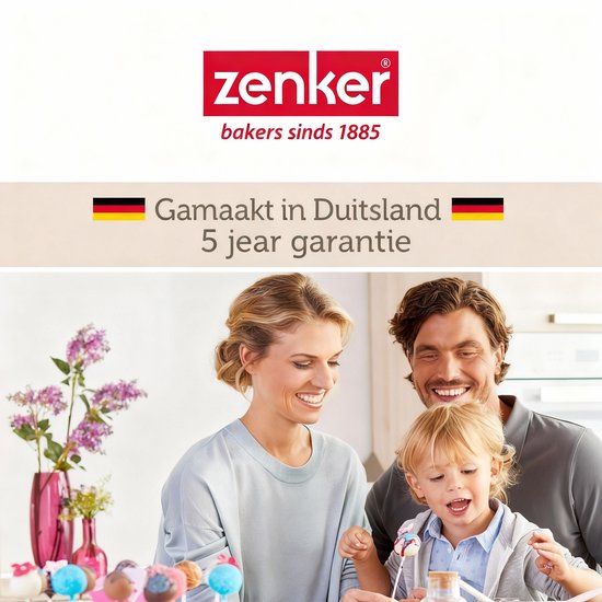Springvorm met scharnier 30 cm Zenker Black Metallic