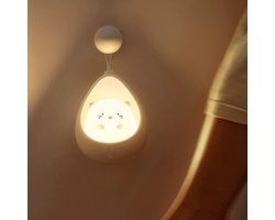 Schattig Nachtlampje voor Kinderen met Bewegingssensor - Draagbaar LED Licht voor Peuter- en Babykamer