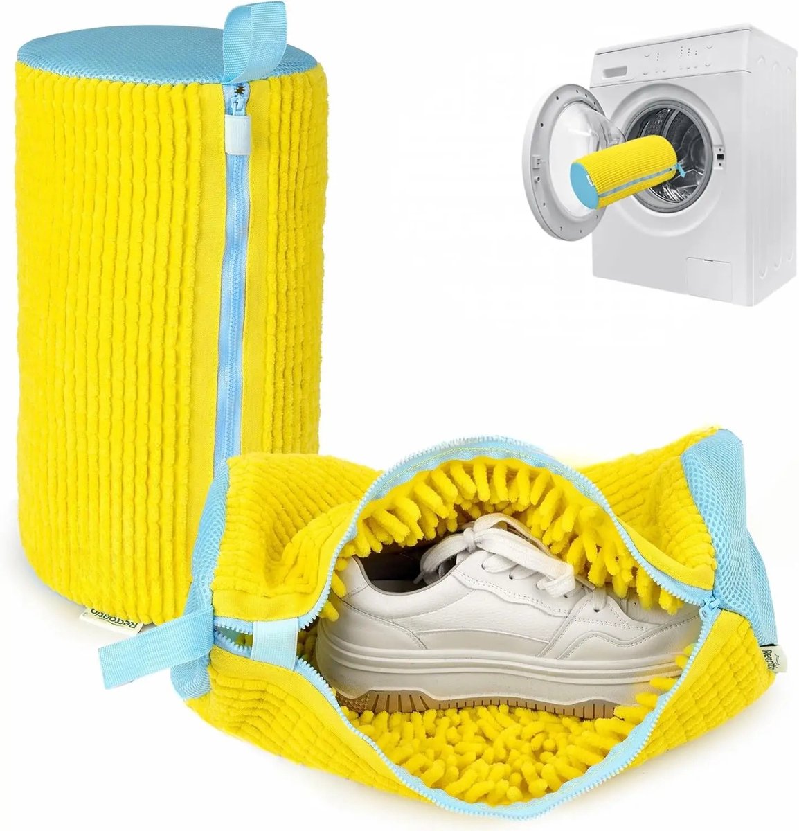 Waszak voor Schoenen – Extra Sterk & Anti‑Vervorming – 39 × 19 cm – Met Rits & Ophanglus