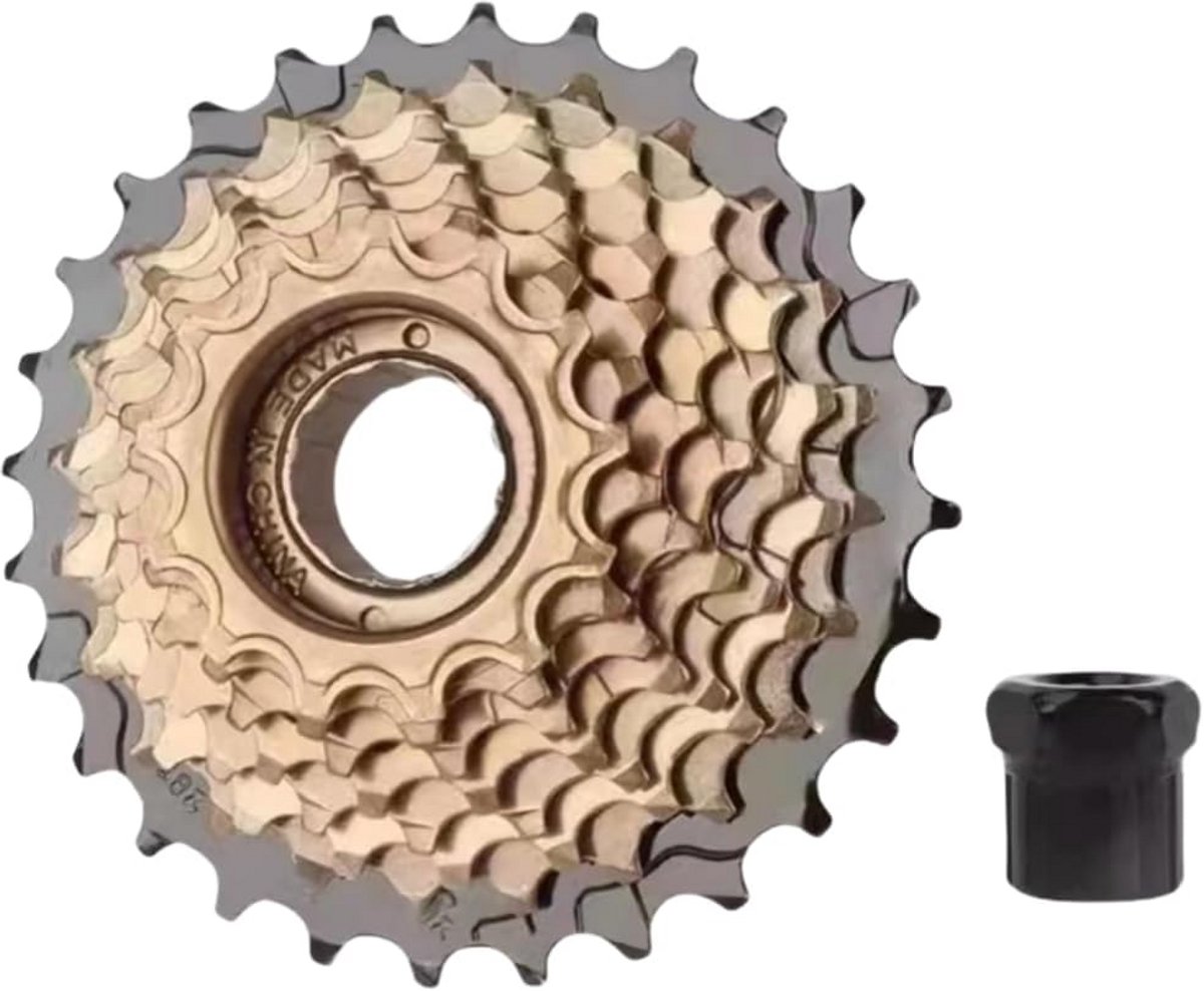 Fiets Vrijloop 6, 7, 8, 9 Speed Universeel voor Mountainbike en Vouwfiets