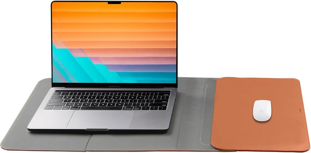 Hybride laptophoes met draagbare bureaumat functie (14 inch)