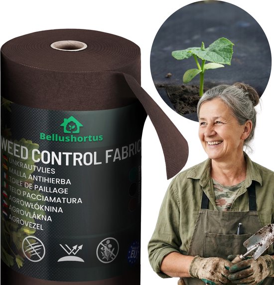 AGROTEXTILE MARRON 1.6m 100g/m² avec UV / 40 mètres