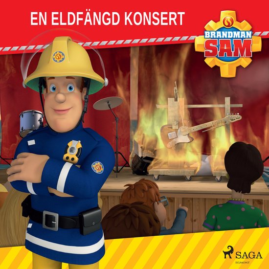 Brandman Sam - En eldfängd konsert - cover
