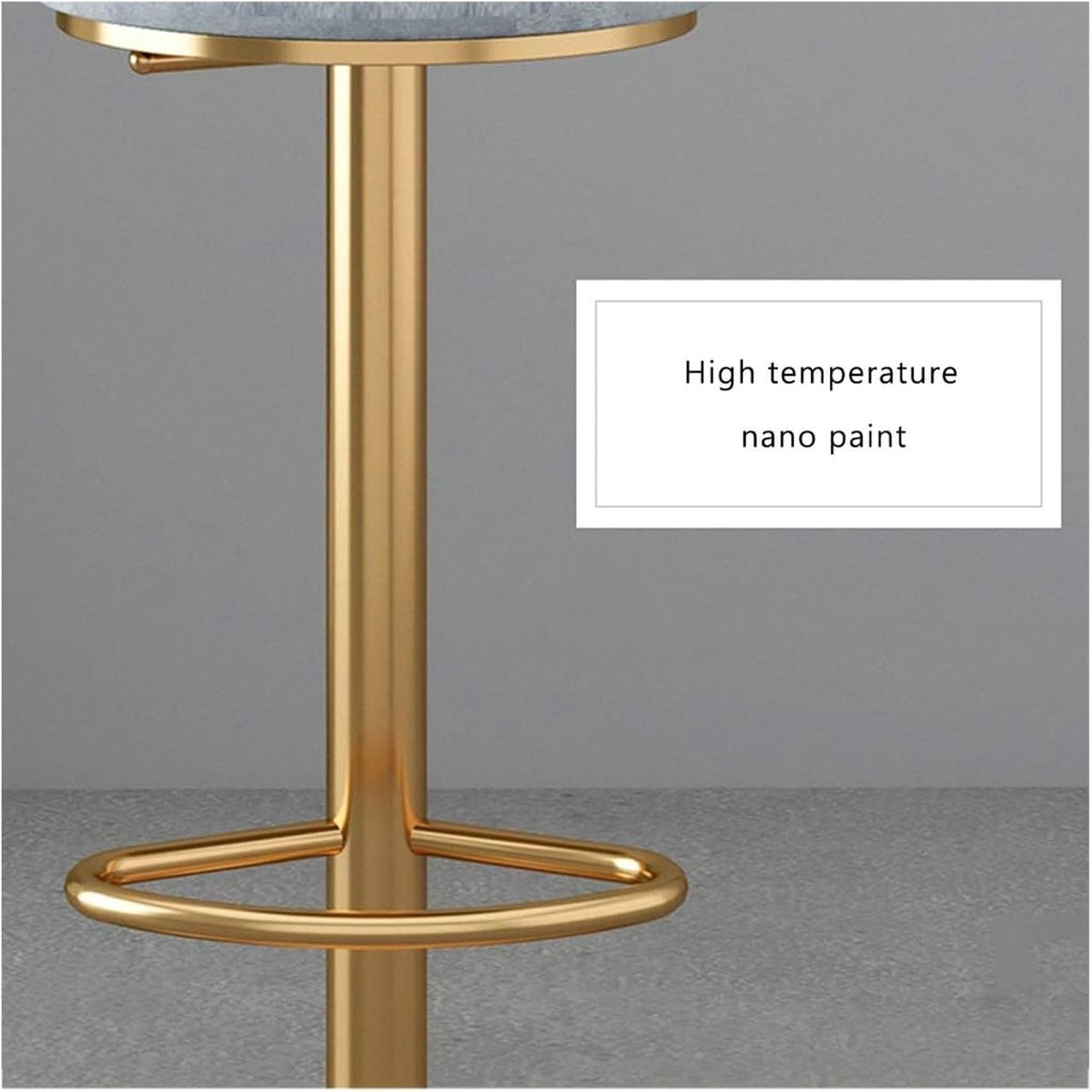 Barkrukken - Hoge krukken - Keuken of bar - Verstelbare hoogte - 65-80 cm - Groen