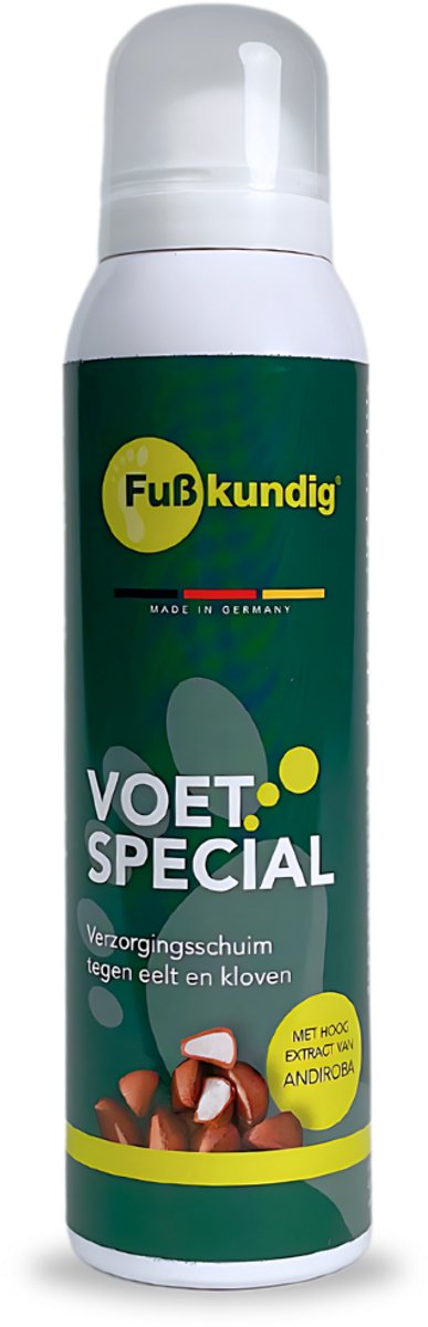 Fußkundig speciaal voetschuim eelt & kloven 150ml