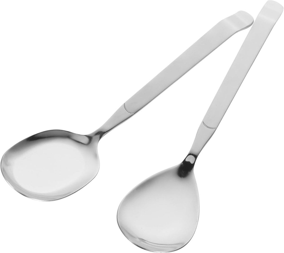 Opscheplepels RVS - Serveerschepels - Buffet Keuken - Ergonomisch Ontwerp - 27.5 cm - Zilver