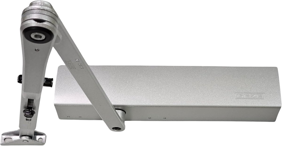 Deurdranger - Automatische Deur - Veilig Sluiten - Verstelbare Kracht - Tot 1400mm Breedte - Zilverkleurig