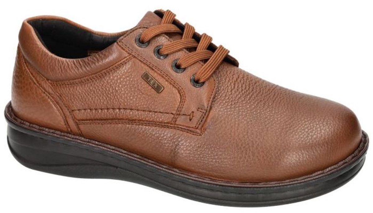 G-comfort -Heren - cognac/caramel - geklede lage schoenen - maat 43
