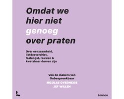 Omslag van Omdat we hier niet genoeg over praten