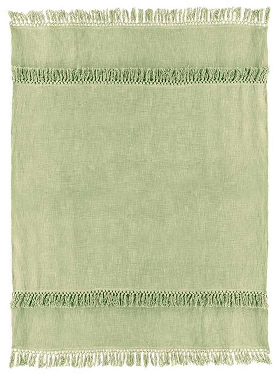 Unique Living Plaid Saba 130x180cm Nile Green Groen