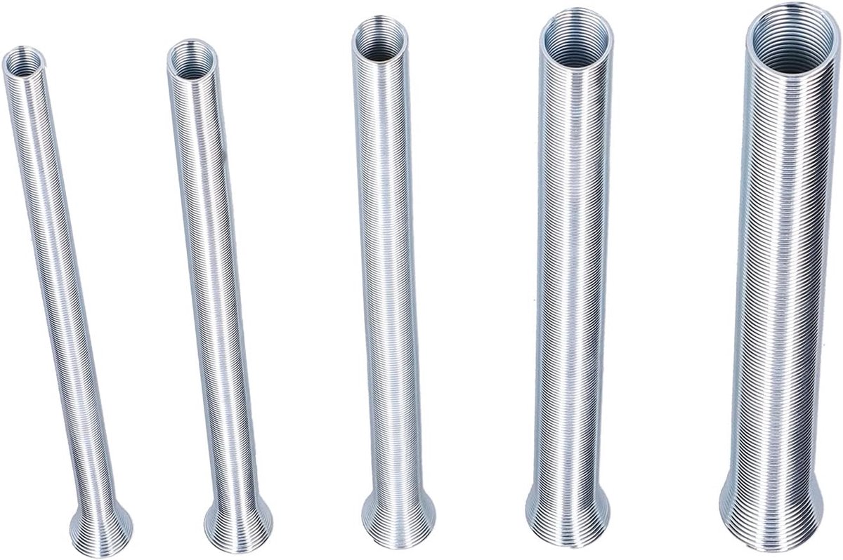 Buigveren Set - Buizen Buigers - Koper Aluminium - Flexibele Bescherming - 5 Delig