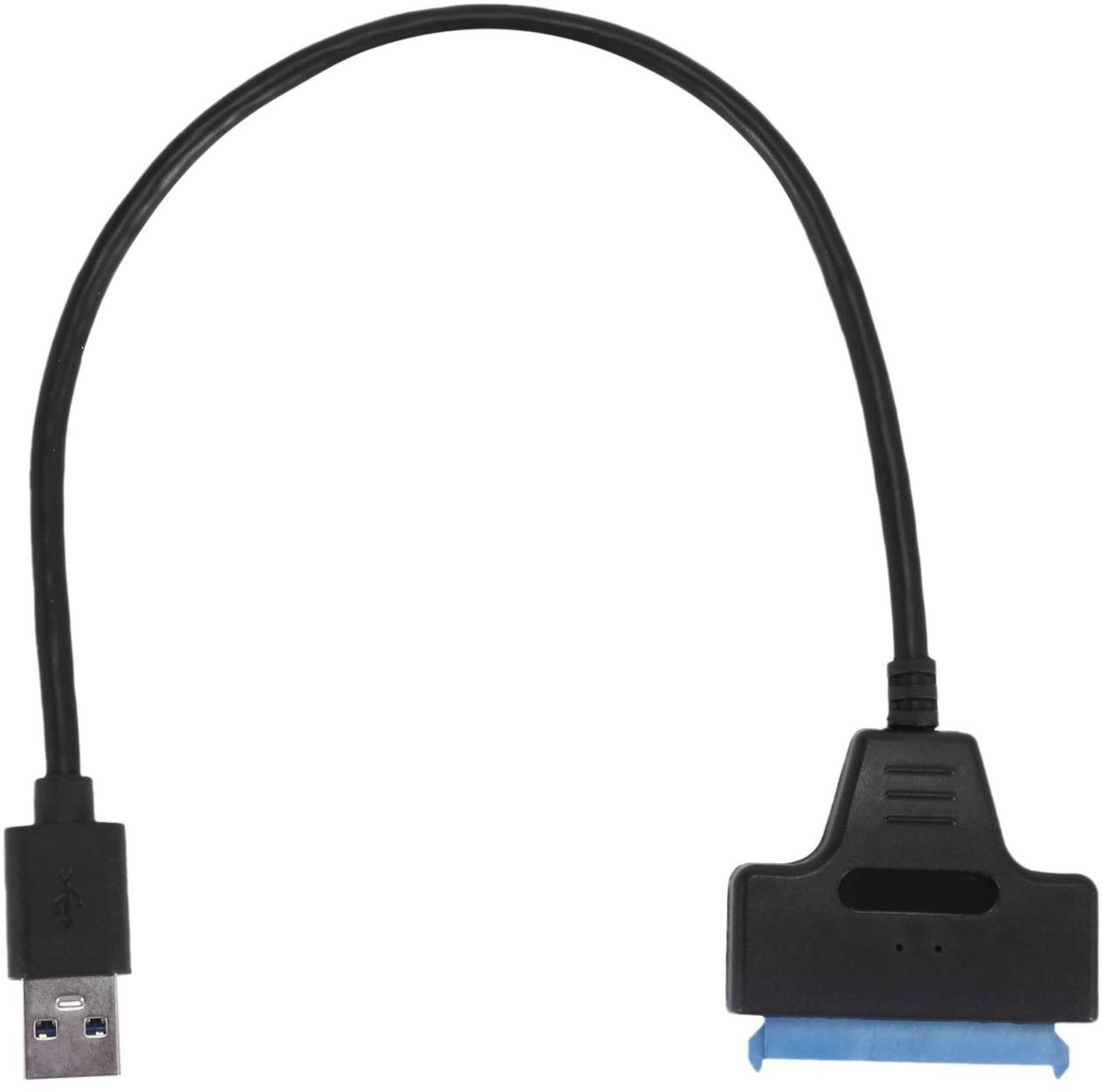 Harde Schijf Adapter - Converter Kabel - Externe Opslag - Snelle Data Transfer - 2.5 Inch - Zwart Blauw