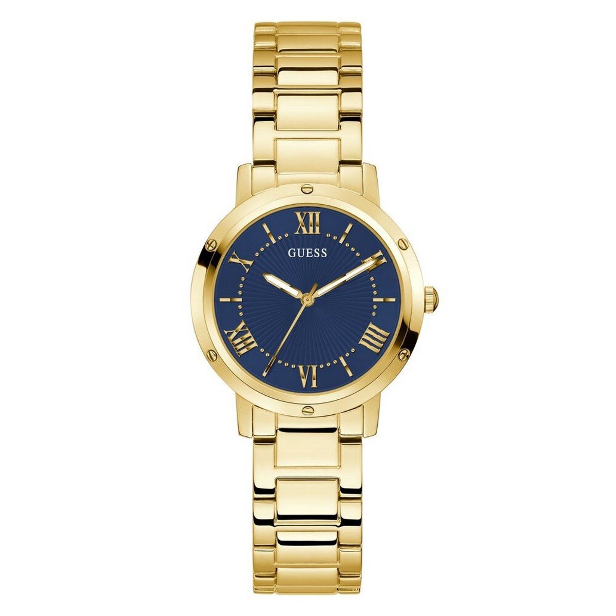 Guess Dawn GW0404L4 Horloge - Staal - Goudkleurig - Ø 34 mm