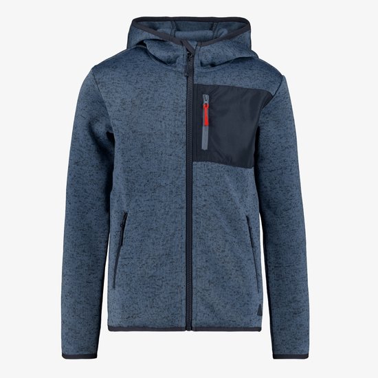 Mountain Peak jongens fleece vest blauw - Maat 158/164