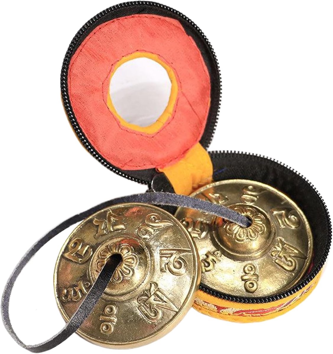 Tibetaanse Tingsha Bellen - Meditatie Klokjes - Yoga Geluid - Handgemaakt Koper - 2.5 Inch - N.v.t.