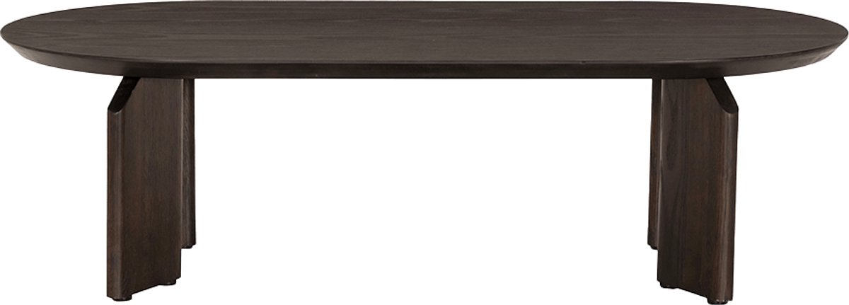 Tower Living - Allure salontafel Deens ovaal - 140 cm - donkerbruin