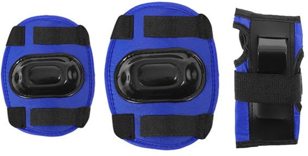 Nils Extreme H108 Set Beschermers Donkerblauw EVA Nylon PE Klittenbandsluiting