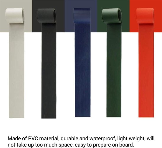 Kajakpatches 2 Rollen 50 x 1000 mm - Waterdichte Bootreparatiepleisters voor Opblaasbare Vlot, Kajak en Kano van Merkloos — afbeelding 4