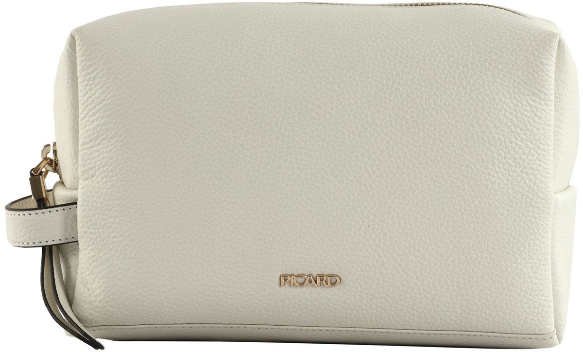 PICARD toilettas Java 1 Toiletry Bag White Lily wit