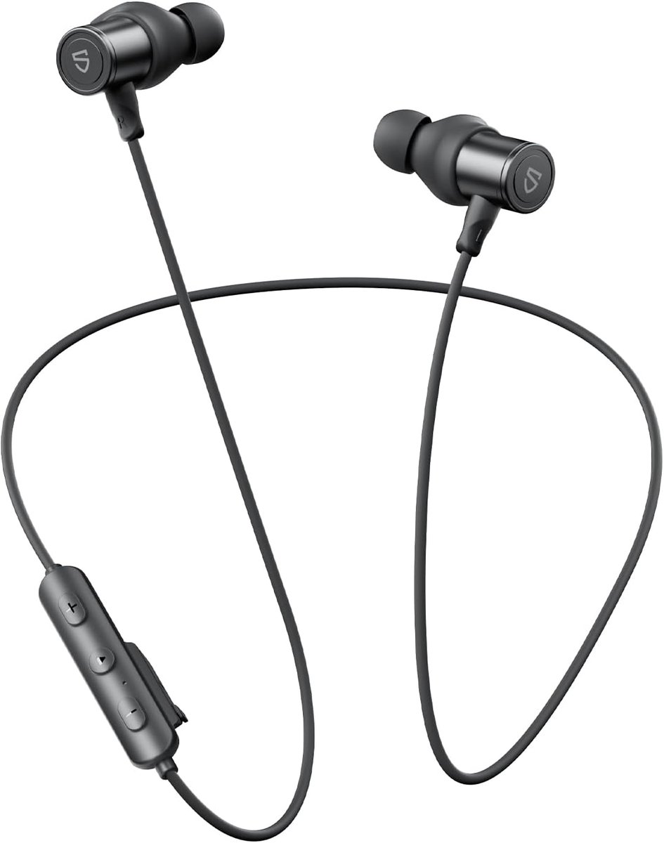 Draadloze Bluetooth Neckband Headphones met LDAC, Hi-Res Audio, 20U Batterij, IP67 Waterafstotend