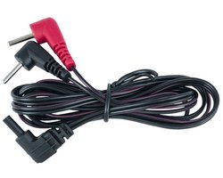 ElectraStim - Electrosex - Kabel met 90 Graden Plugs