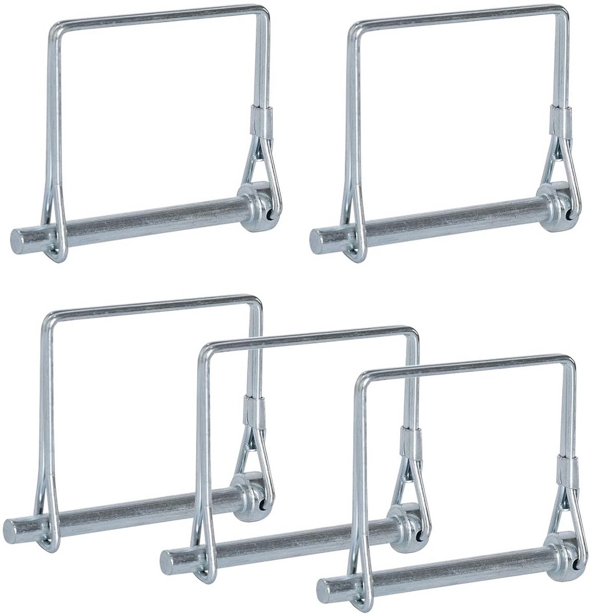 Pijpklepplinten 5 stuks 8 mm klapsplint met borgpen voor tuin en haken