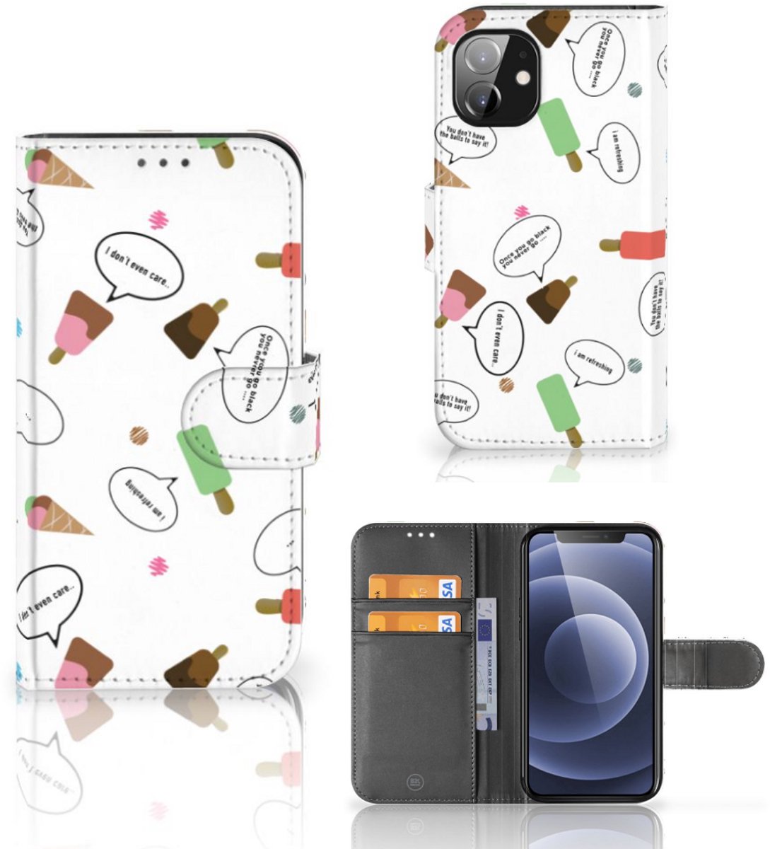 Apple iPhone 12 Mini Book Cover IJsjes