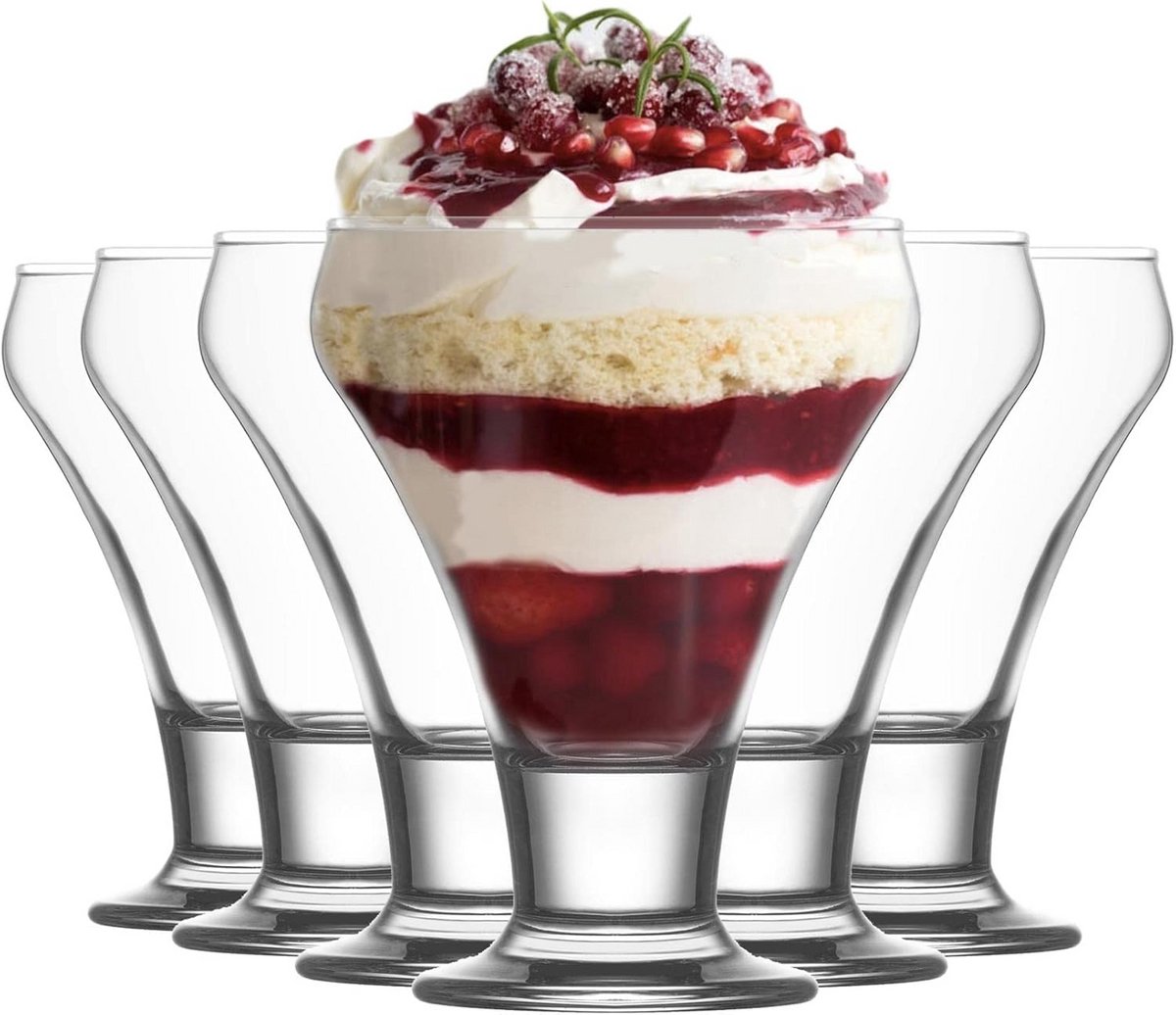 6 ijscoupes - Perfect voor het serveren van ijs